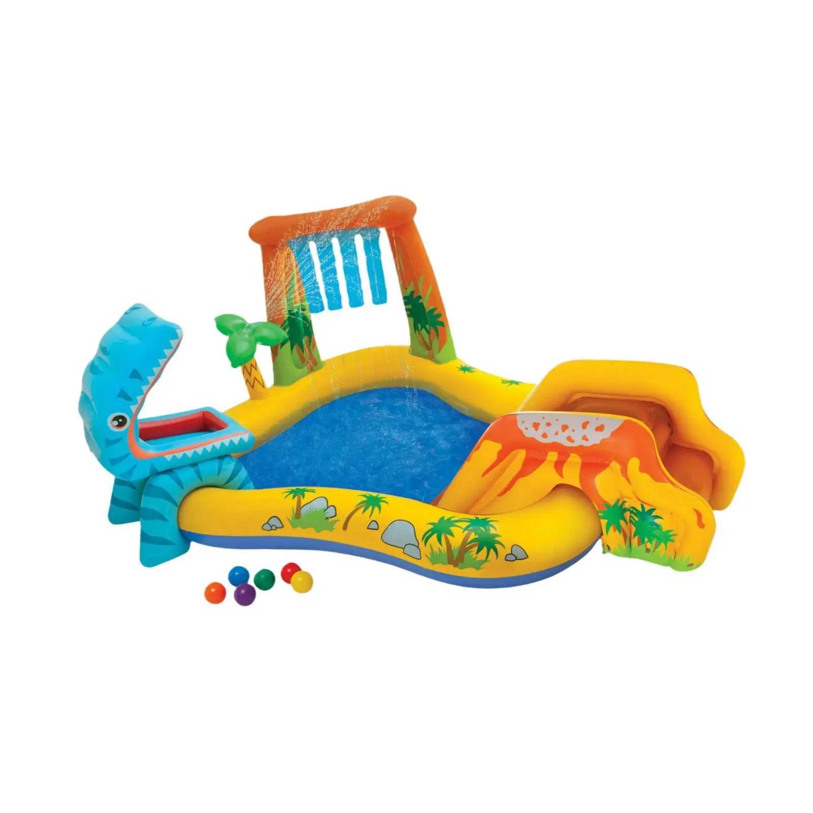 Inflatable Play Center Inflatable Kiddie Pool for Kids - ToylandEU
