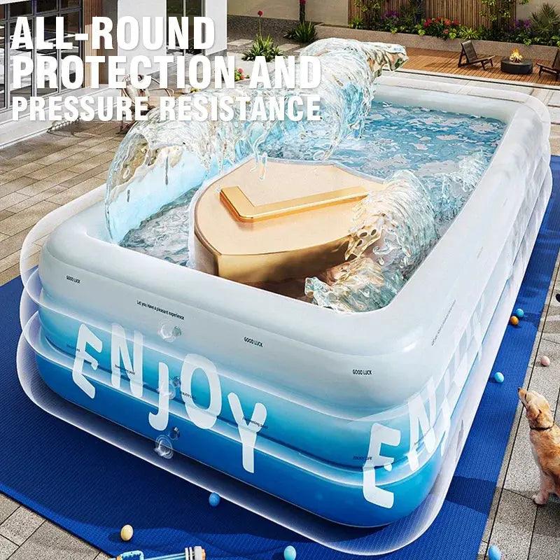  Inflatable Pool Canopy for Outdoor Family Fun Sun Shade -  ToylandEU™