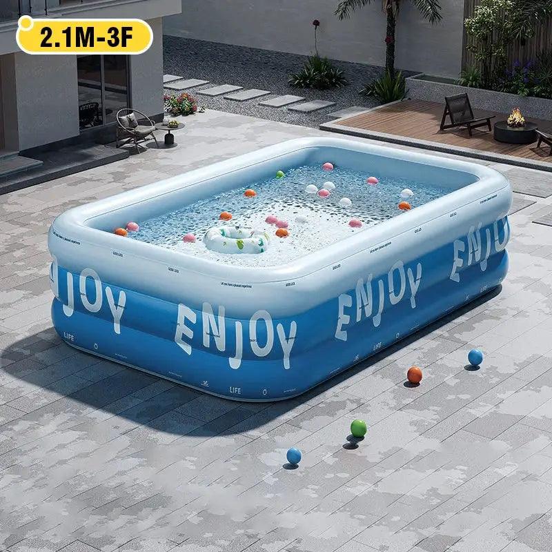  Inflatable Pool Canopy for Outdoor Family Fun Sun Shade -  ToylandEU™