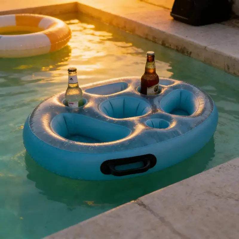 Inflatable Pool Cup Holder Keeps Drinks Afloat On Beach -  ToylandEU™