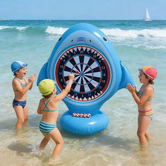  Inflatable Pool Dartboard Water Game Shark Included -  ToylandEU™
