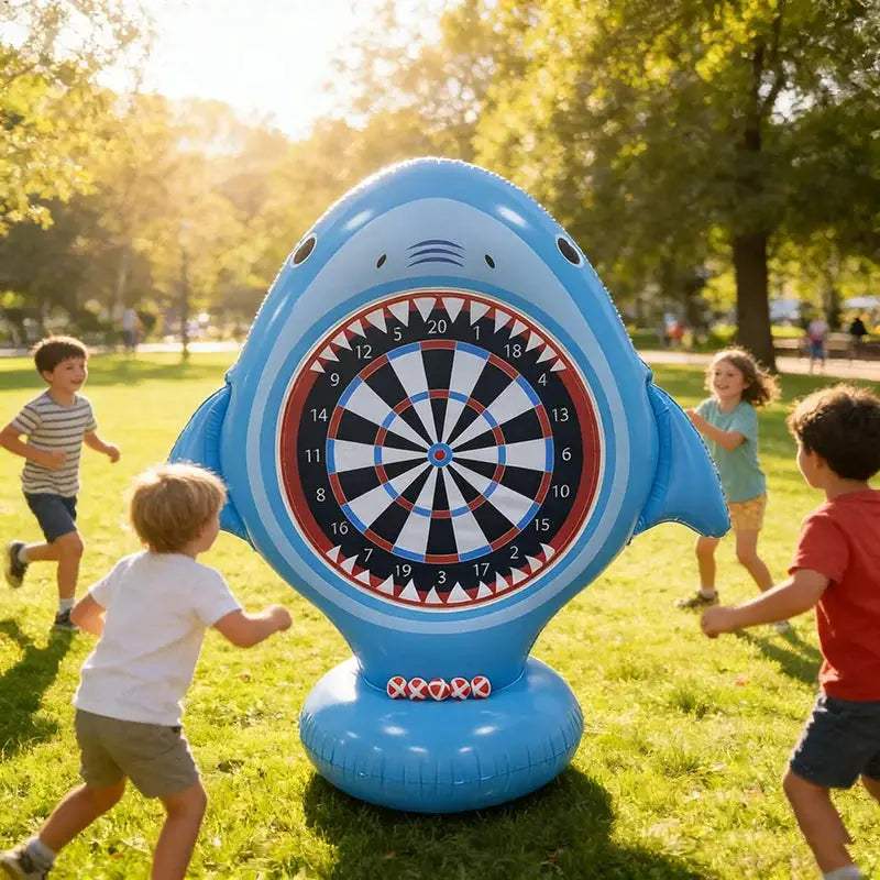 Inflatable Dart Board Water Game, Swimming Pool Float, Beach Outdoor Activities, Cool Summer Party Gift for Boys and Girls Aged 6 7 8 9 10 12 - ToylandEU