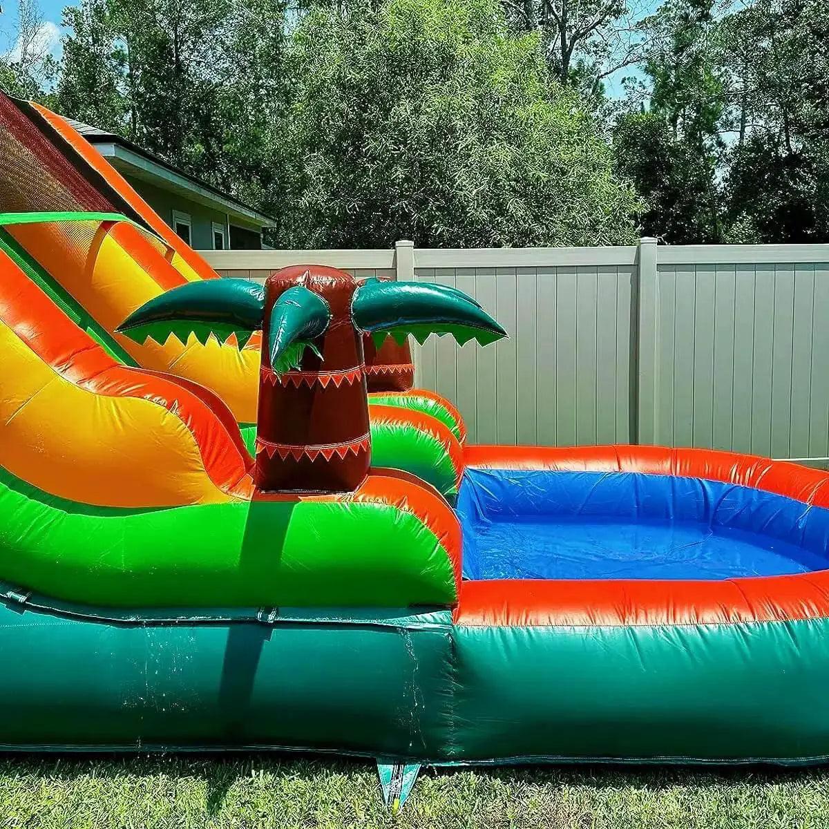  Inflatable Pool Double Slide Bubble Ball for Summer Fun -  ToylandEU™