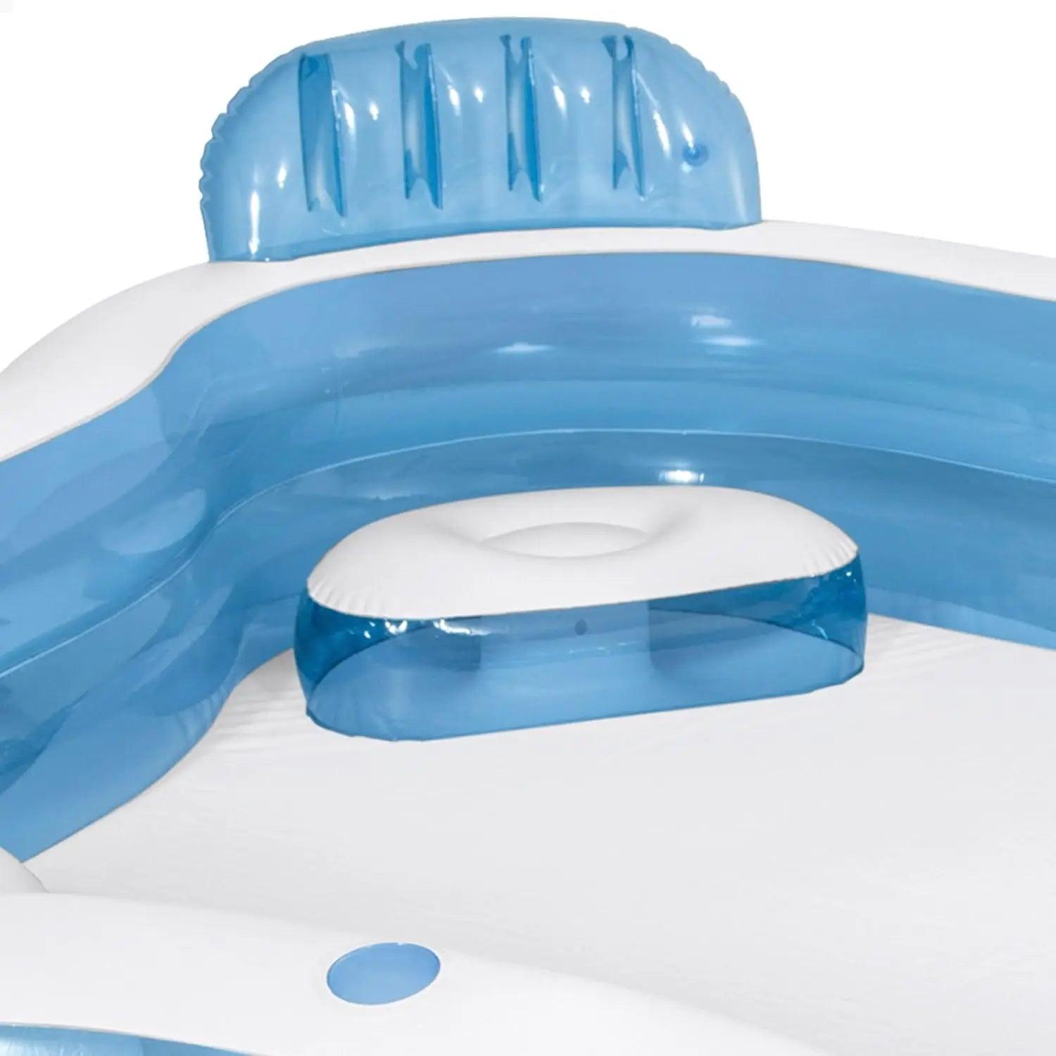 Inflatable Pool Durable PVC Blue Toylandeu™