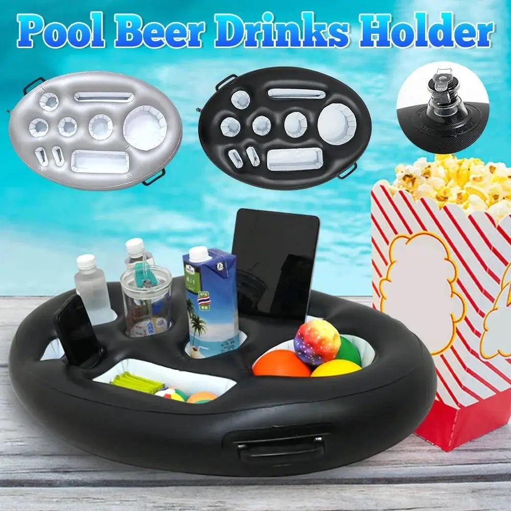  Inflatable Pool Float With Cup Holder And Beer Tray -  ToylandEU™