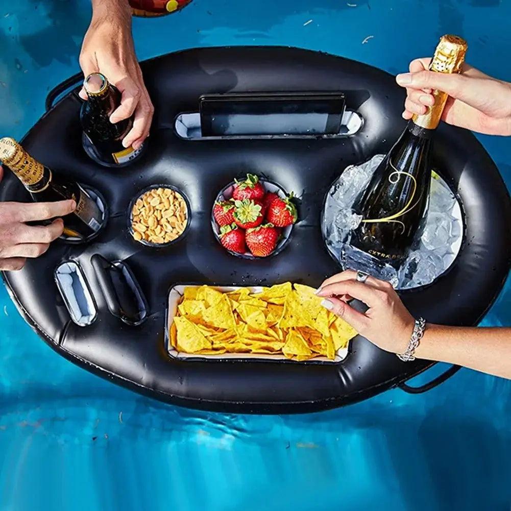  Inflatable Pool Float With Cup Holder And Beer Tray -  ToylandEU™