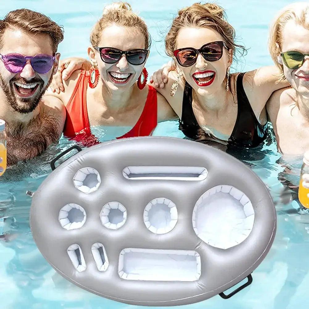 Inflatable Pool Float With Cup Holder And Beer Tray -  ToylandEU™