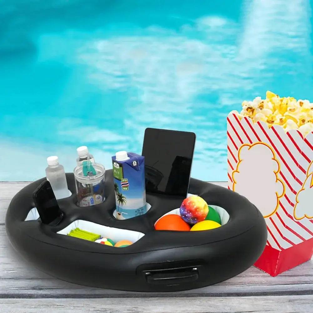  Inflatable Pool Float With Cup Holder And Beer Tray -  ToylandEU™