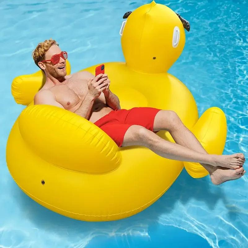 Inflatable Pool Float | Giant Duck | Toylandeu™
