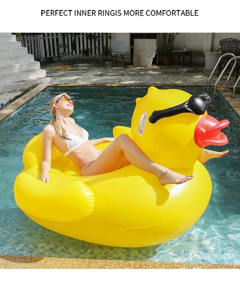 Inflatable Pool Float | Giant Duck | Toylandeu™