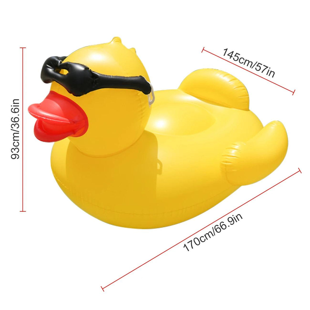 Inflatable Pool Float | Little Yellow Duck | Toylandeu™