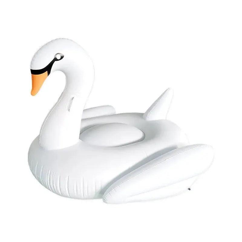  Giant PVC Inflatable Pool Float Swan Bed With Headrest -  ToylandEU™