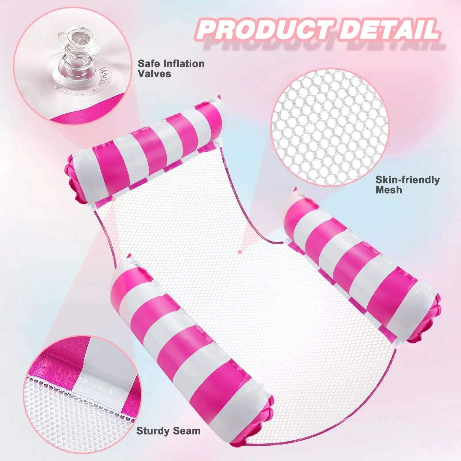  Inflatable Pool Float Water Hammock for Adults Relaxation -  ToylandEU™