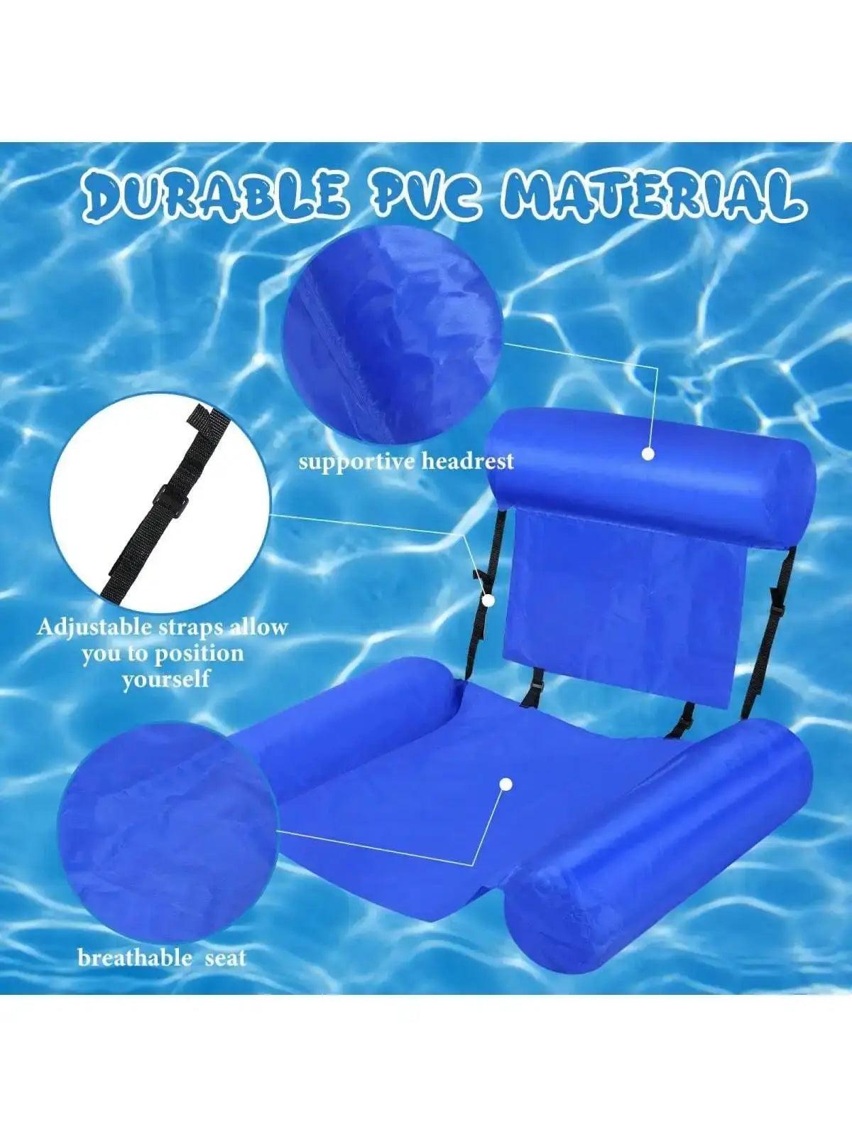  Inflatable Pool Float Water Hammock Premium Comfort -  ToylandEU™