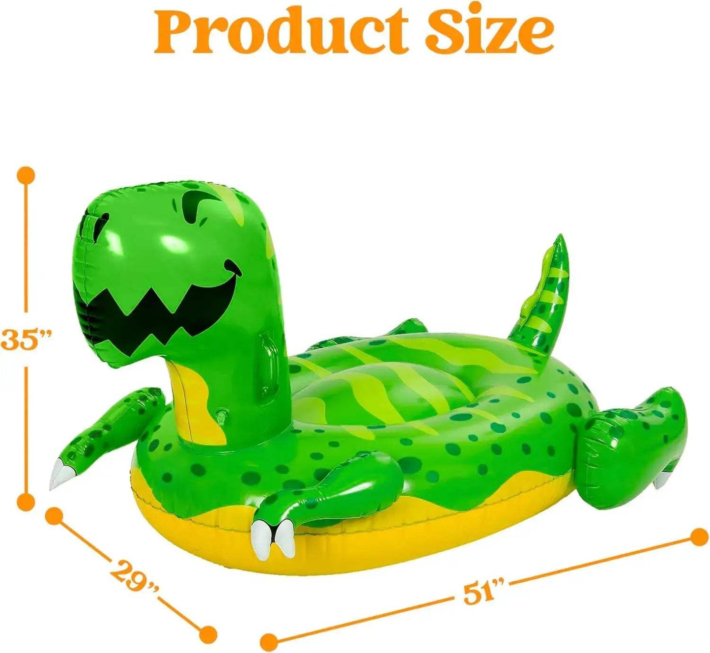 Inflatable Pool Floats Dinosaur Peacock Set Colorful -  ToylandEU™