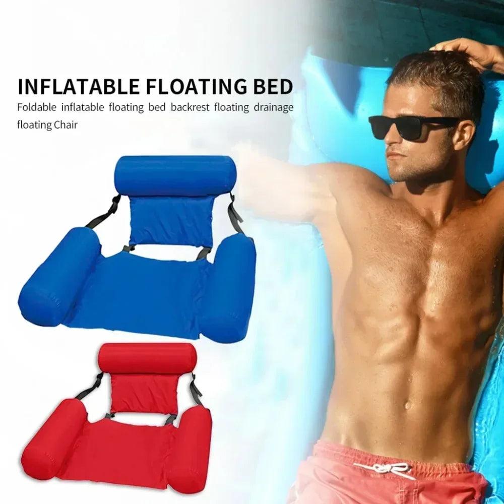 Inflatable Pool Hammock Lounger | Foldable | Toylandeu™