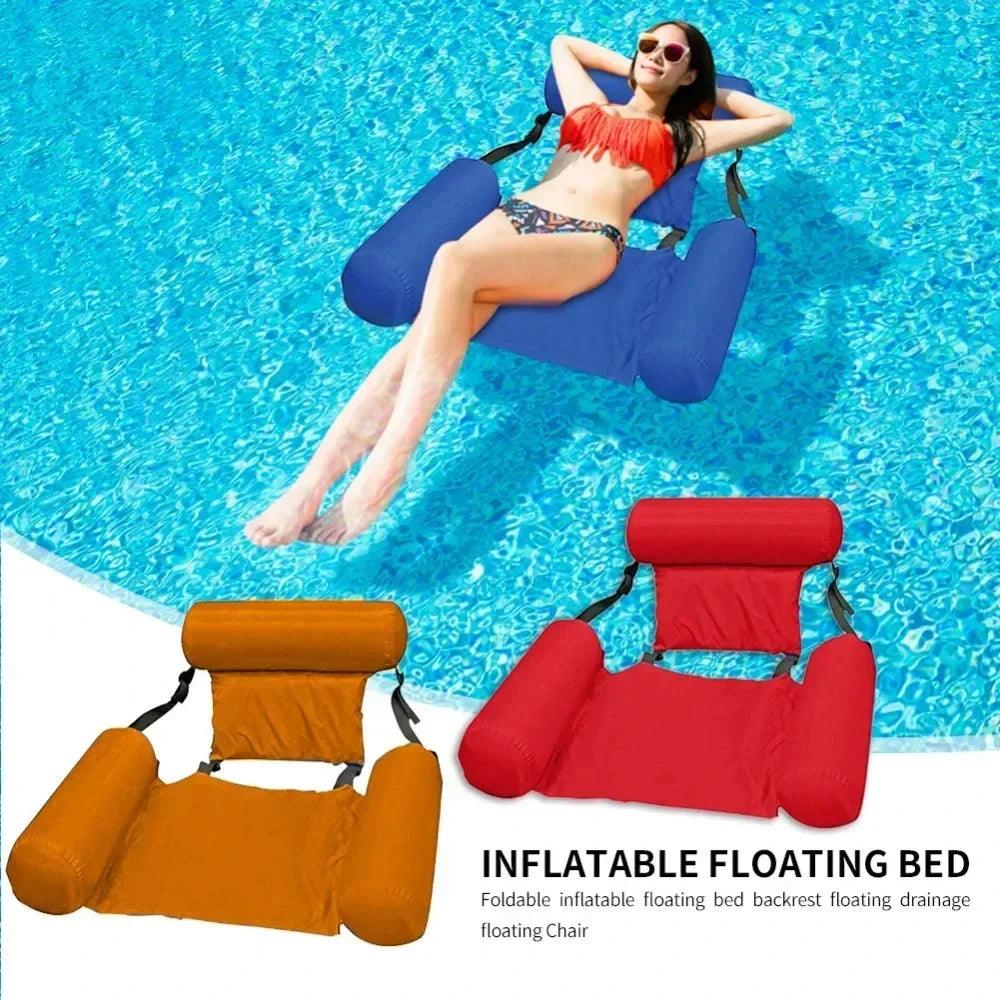 Inflatable Pool Hammock Lounger | Foldable | Toylandeu™