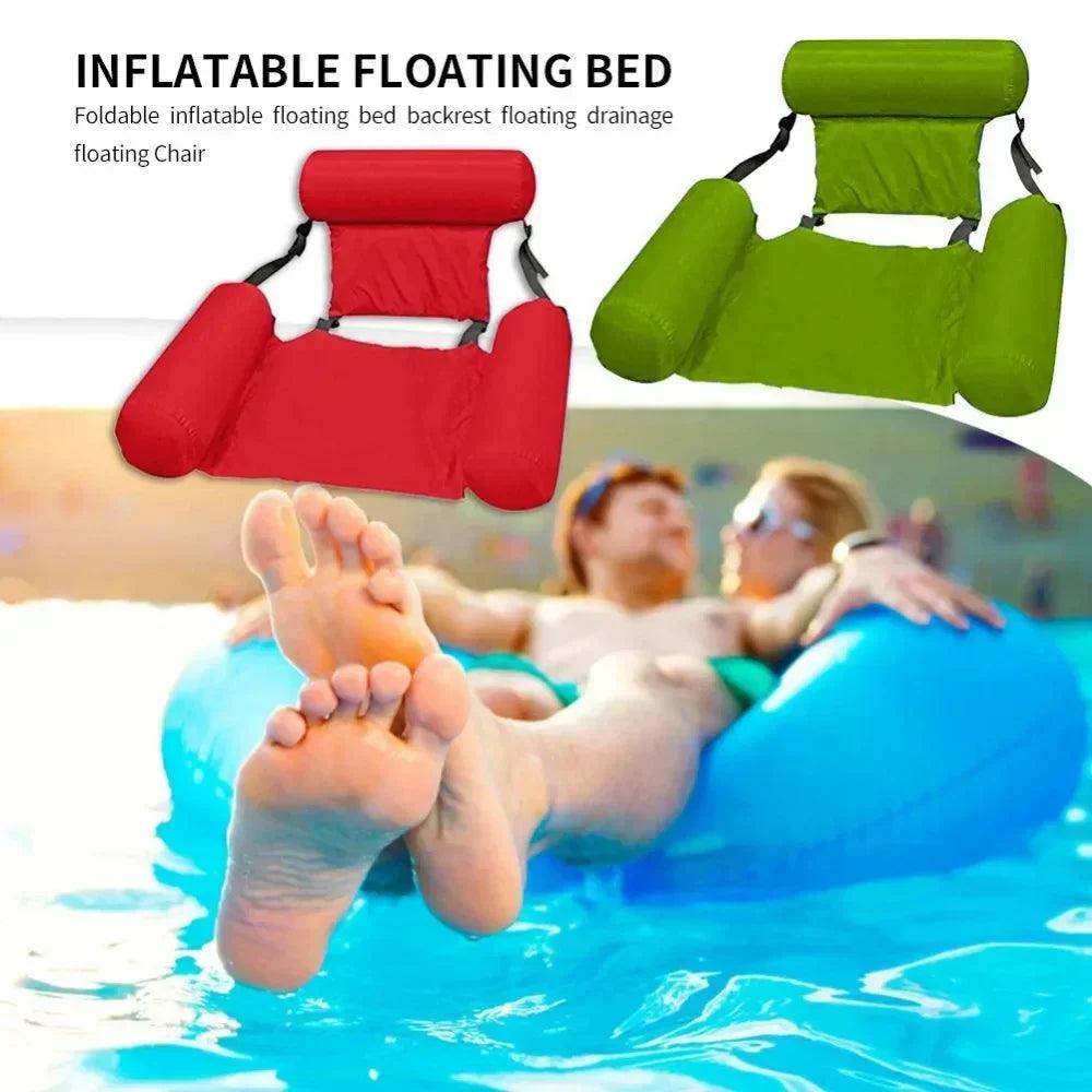 Inflatable Pool Hammock Lounger | Foldable | Toylandeu™