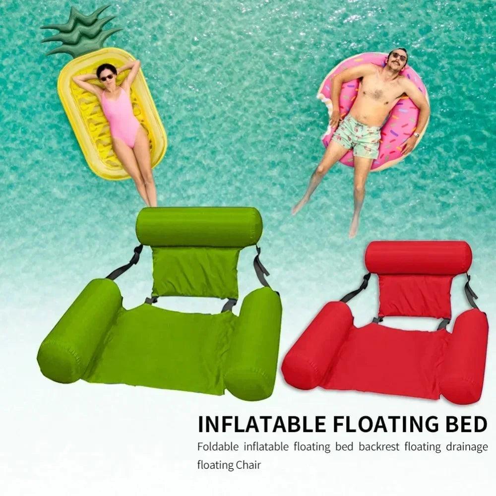 Inflatable Pool Hammock Lounger | Foldable | Toylandeu™