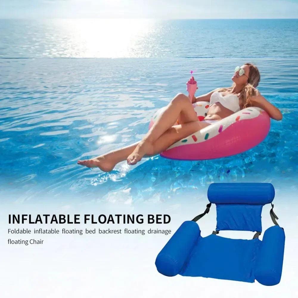 Inflatable Pool Hammock Lounger | Foldable | Toylandeu™