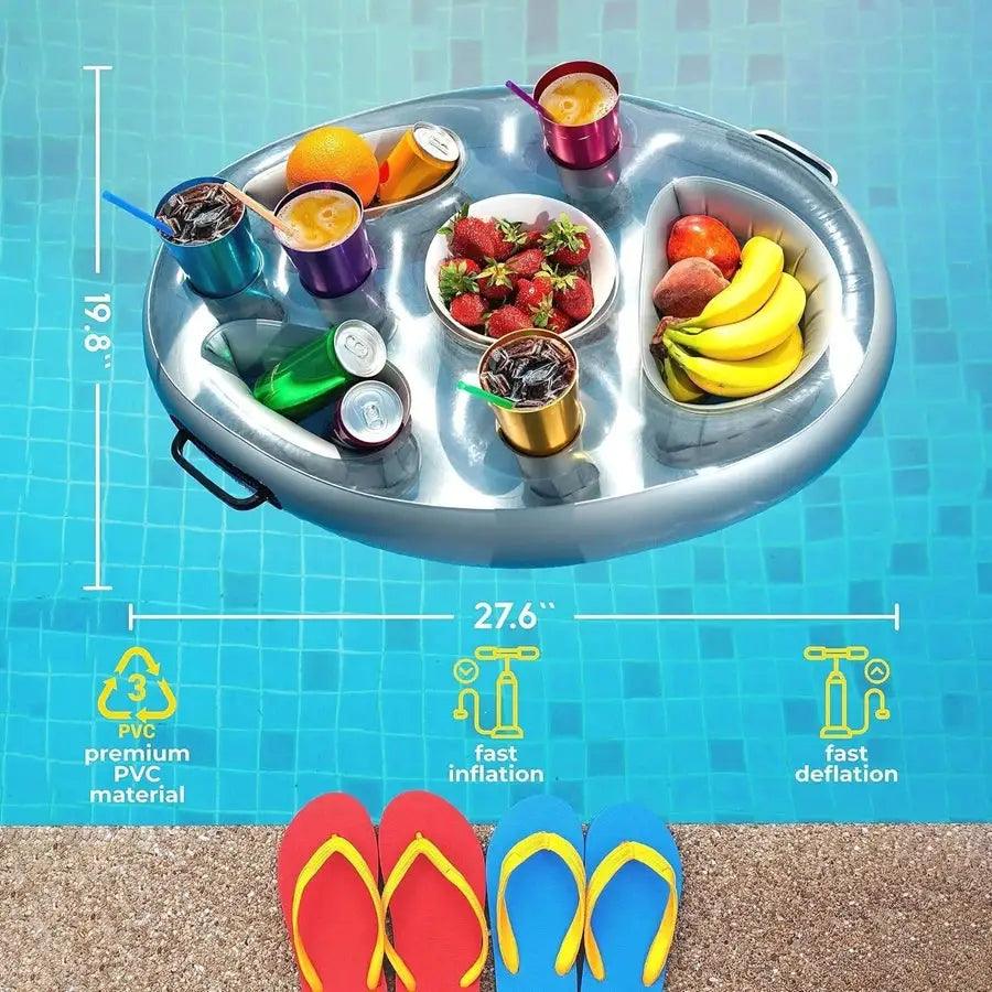  Inflatable Pool Ice Bar Keeps Beverages Cool For Summer -  ToylandEU™