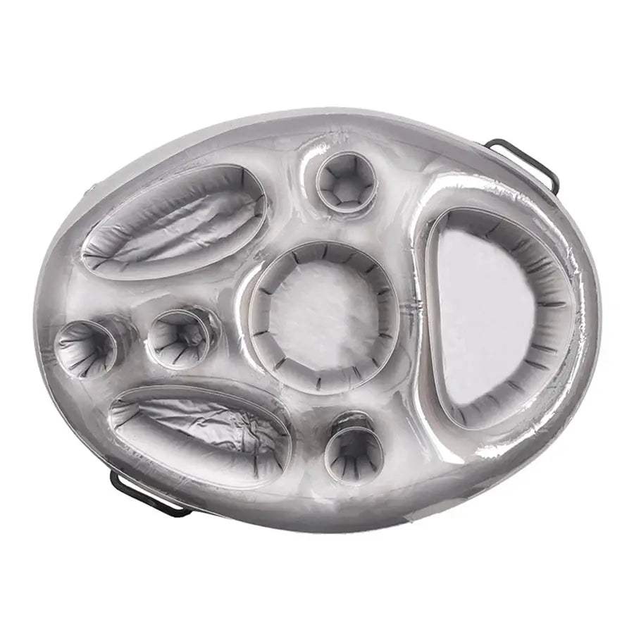 Inflatable Water Ice Bar Summer Party Ice Tray Swimming Pool Party Inflatable Beverage Rack Beach Porous Tray Water Carnival - ToylandEU