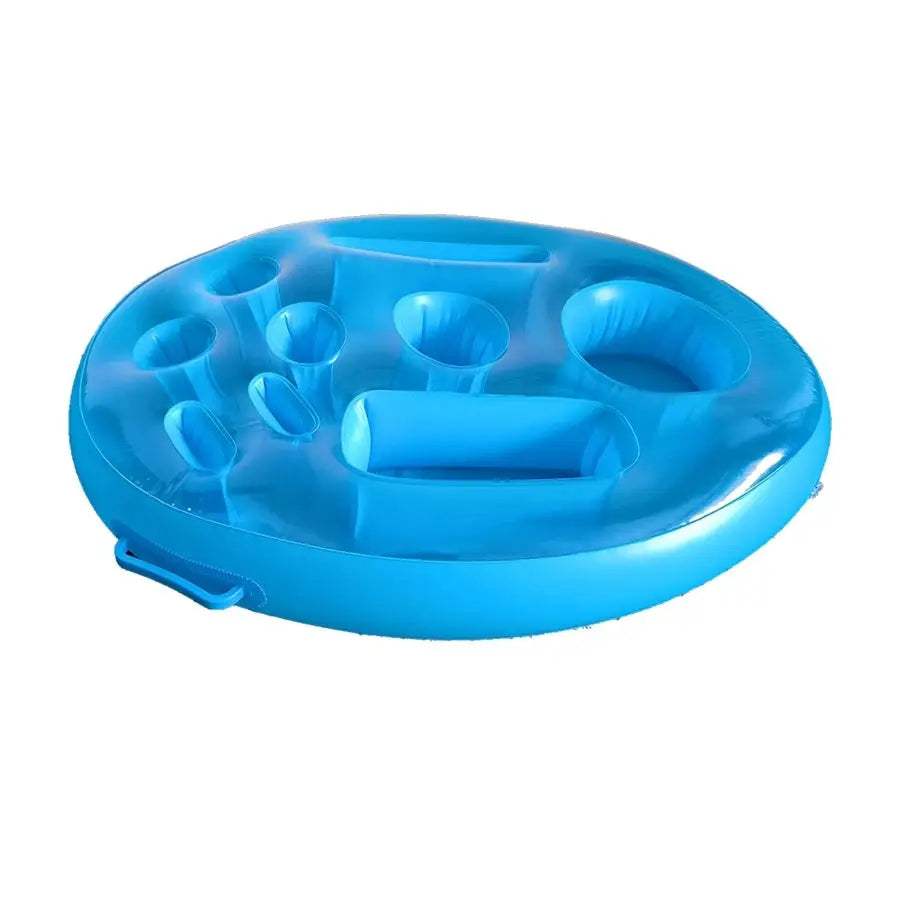 Inflatable Water Ice Bar Summer Party Ice Tray Swimming Pool Party Inflatable Beverage Rack Beach Porous Tray Water Carnival - ToylandEU