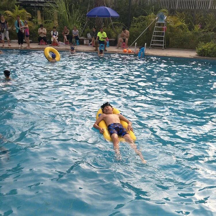 Inflatable Pool Raft | 112 cm PVC Material | Toylandeu™