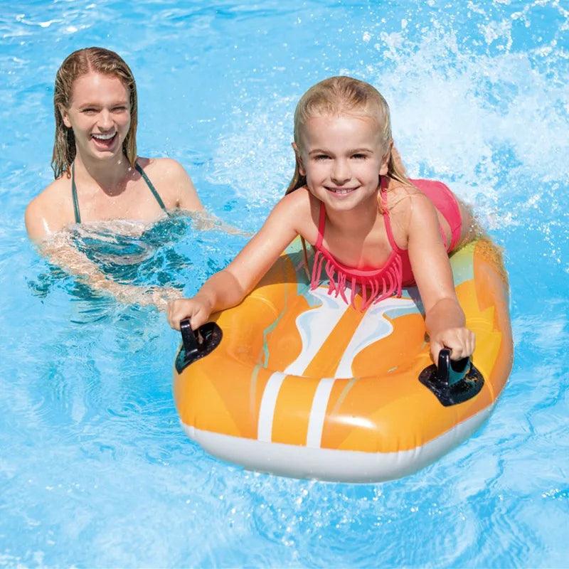 Inflatable Pool Raft | 112 cm PVC Material | Toylandeu™