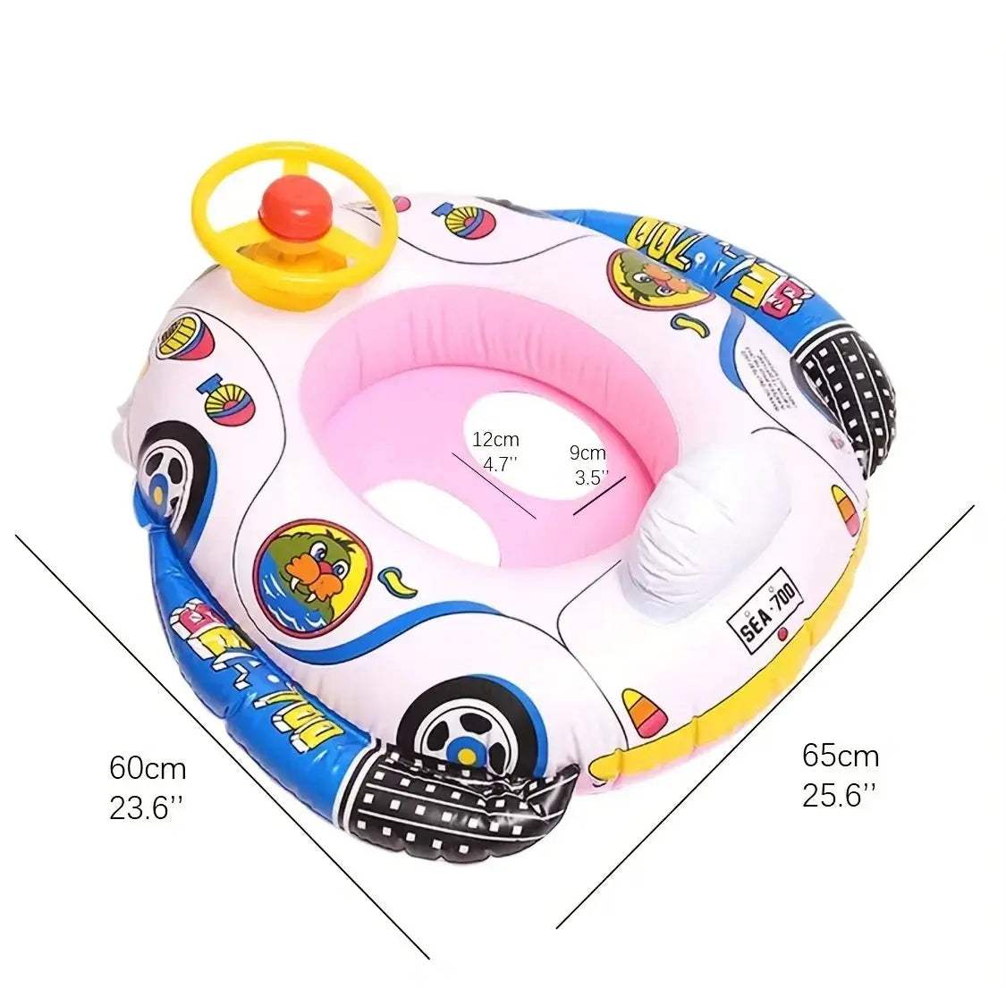  Inflatable Pool Seat TearResistant PVC For Beach Fun -  ToylandEU™