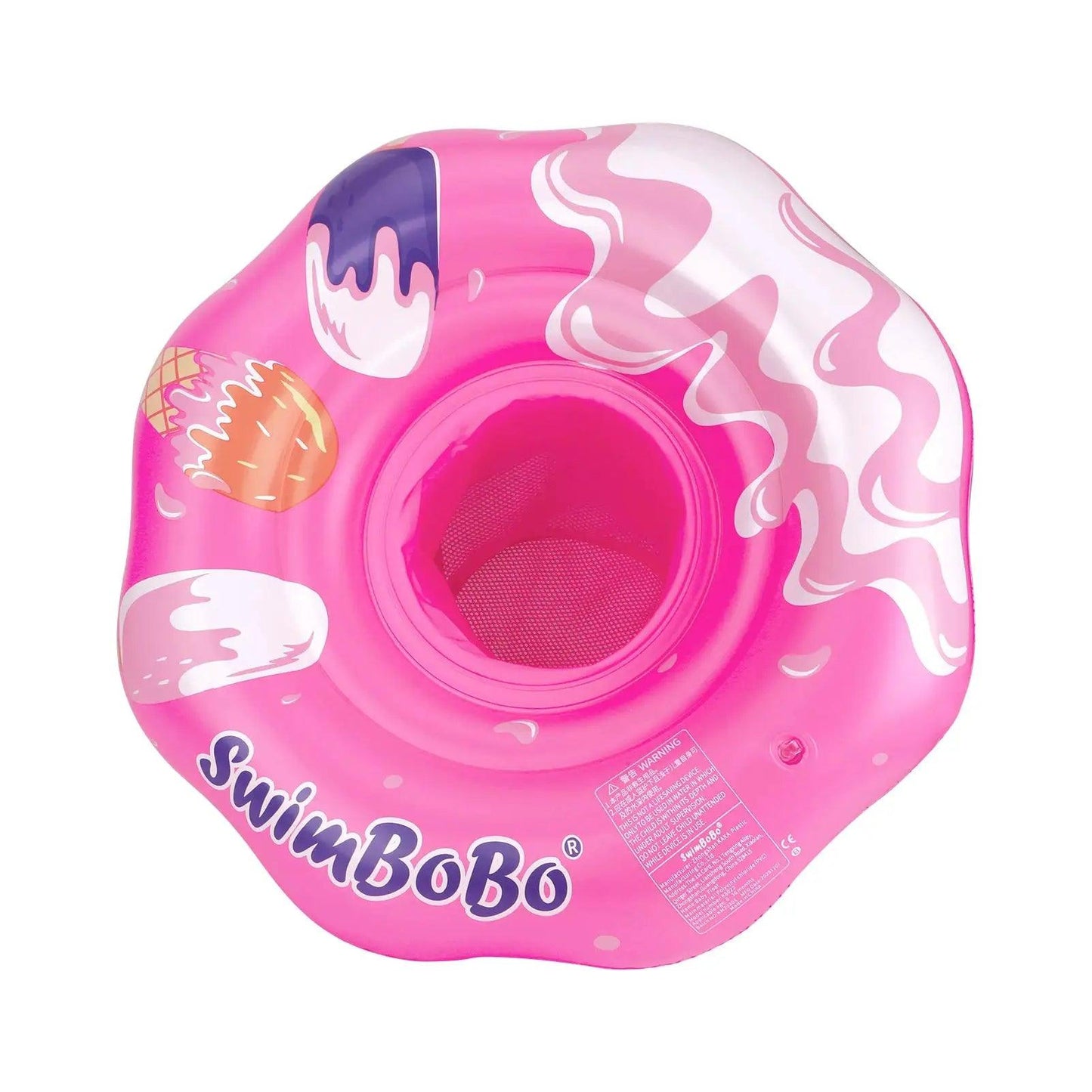  Swimbobo Pink Baby Seat Ring Safe Inflatable Pool Toy -  ToylandEU™