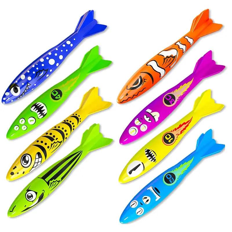  Inflatable Pool Toys Treasure Hunt Set Dolphin Rings -  ToylandEU™