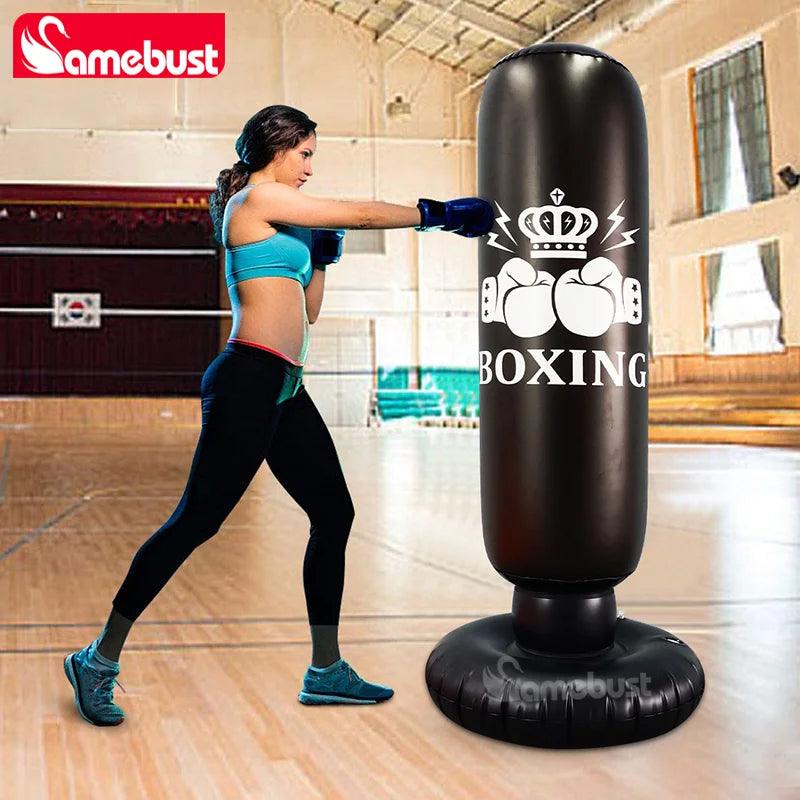 Inflatable Punching Bag | Bounce Back Design | Toylandeu™