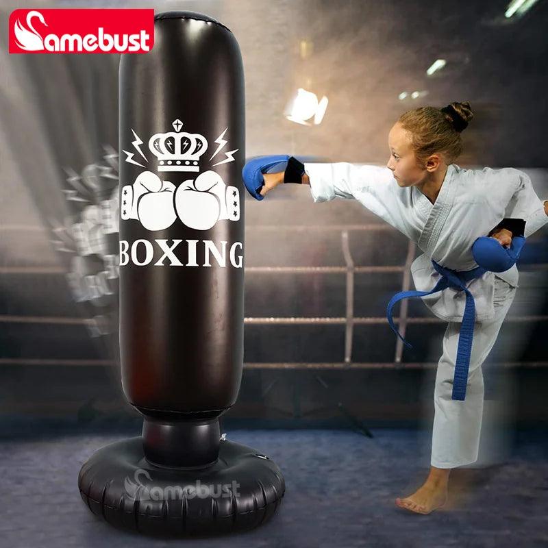 Inflatable Punching Bag | Bounce Back Design | Toylandeu™