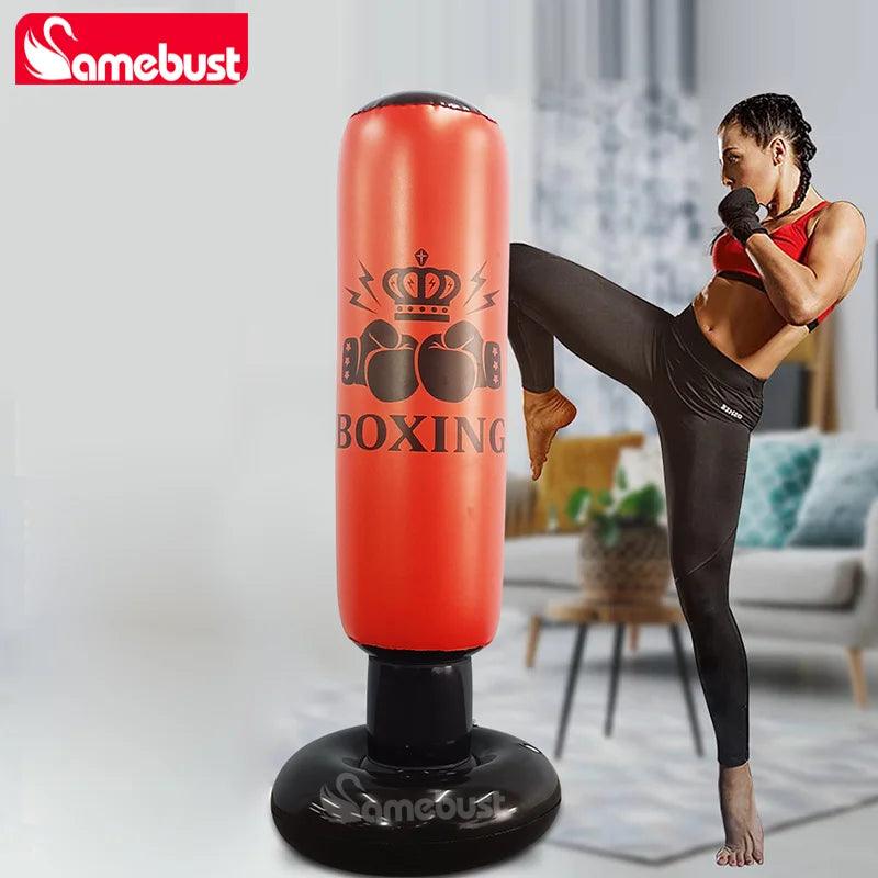 Inflatable Punching Bag | Bounce Back Design | Toylandeu™