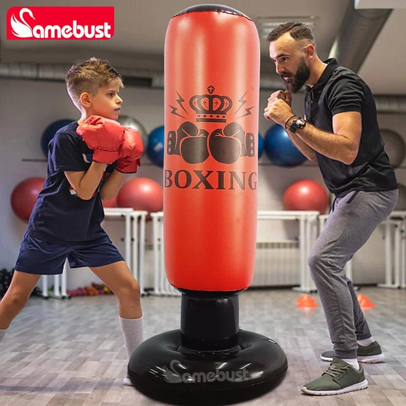 Inflatable Punching Bag | Bounce Back Design | Toylandeu™