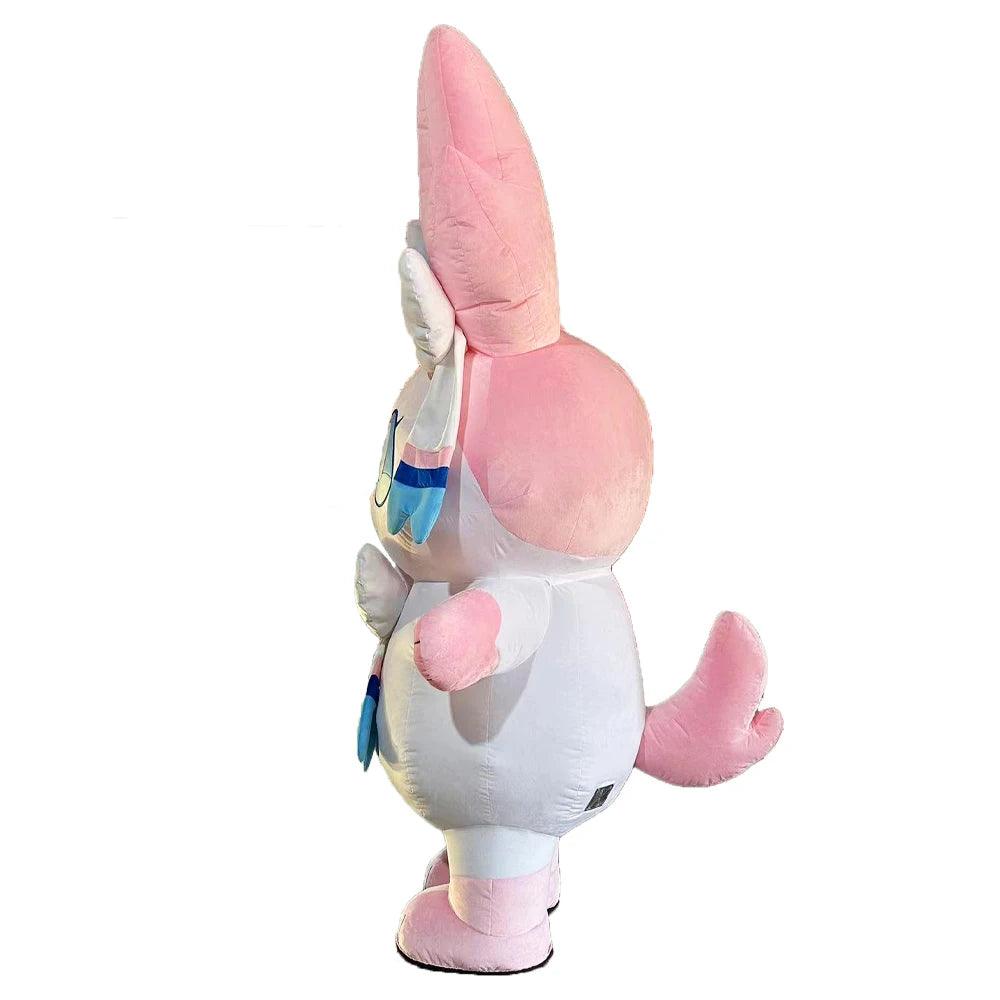  Inflatable Rabbit Costume For Adults Parade Accessory 