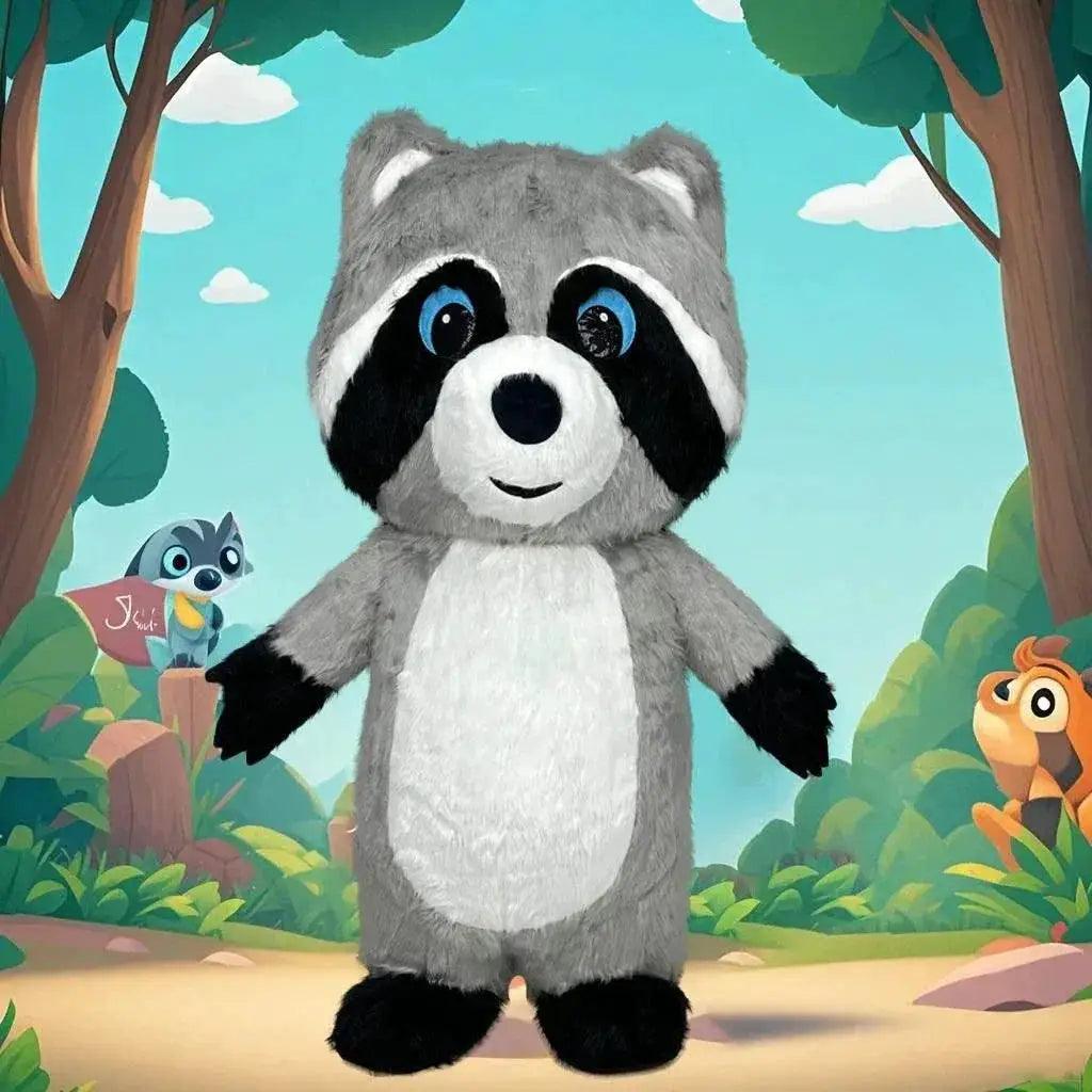  Deluxe 2m Inflatable Raccoon Costume Plush Toyland EU -  ToylandEU™