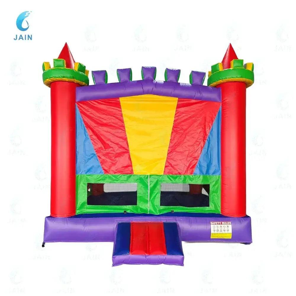  Inflatable Rainbow Bouncy Castle Bounce House Blower -  ToylandEU™