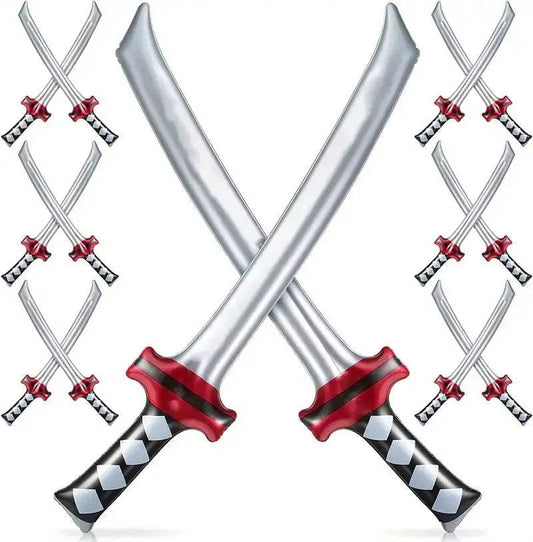  Inflatable Samurai Sword Set Safe Ninja Battles -  ToylandEU™