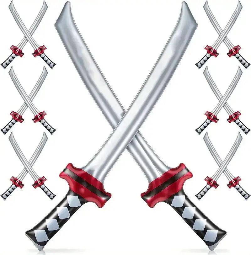  Inflatable Samurai Sword Set Safe Ninja Battles -  ToylandEU™