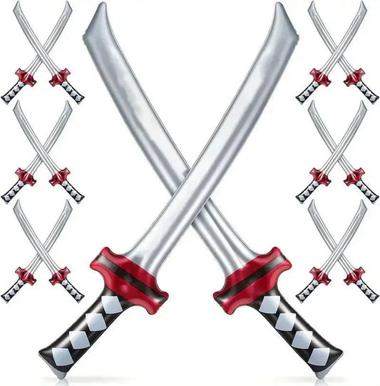  Inflatable Samurai Sword Set Safe Ninja Battles -  ToylandEU™