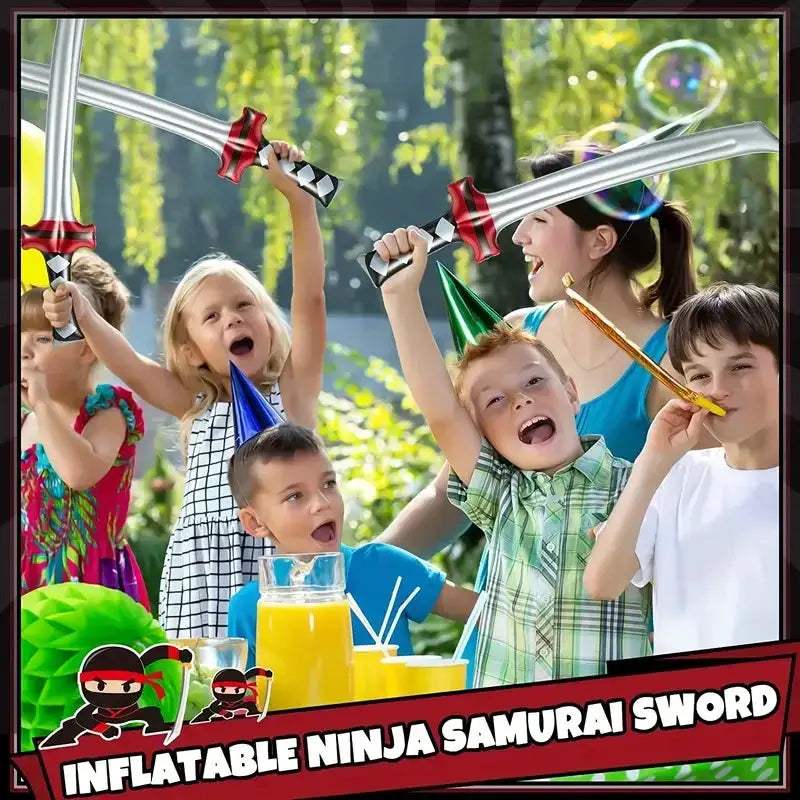  Inflatable Samurai Sword Set Safe Ninja Battles -  ToylandEU™