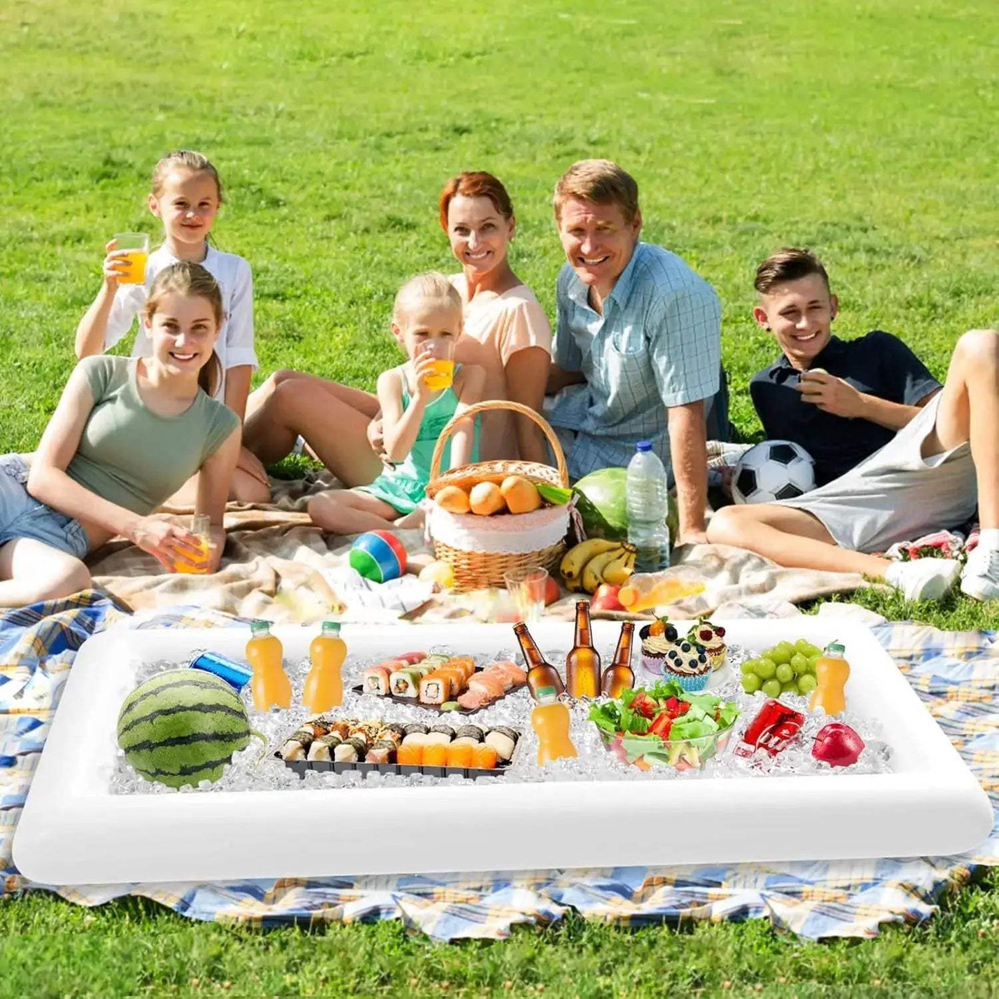  Inflatable Serving Bars With Drain Plug Ice And Drinks -  ToylandEU™