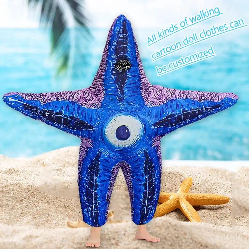  Inflatable Starfish Costume Unisex One Size Halloween -  ToylandEU™