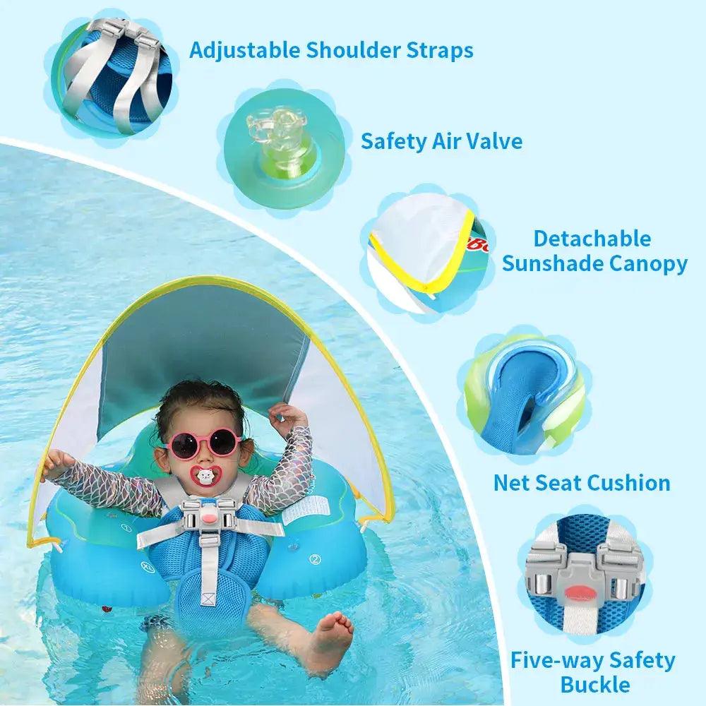  Swimbobo Baby Inflatable Swim Ring With Safety Mesh -  ToylandEU™