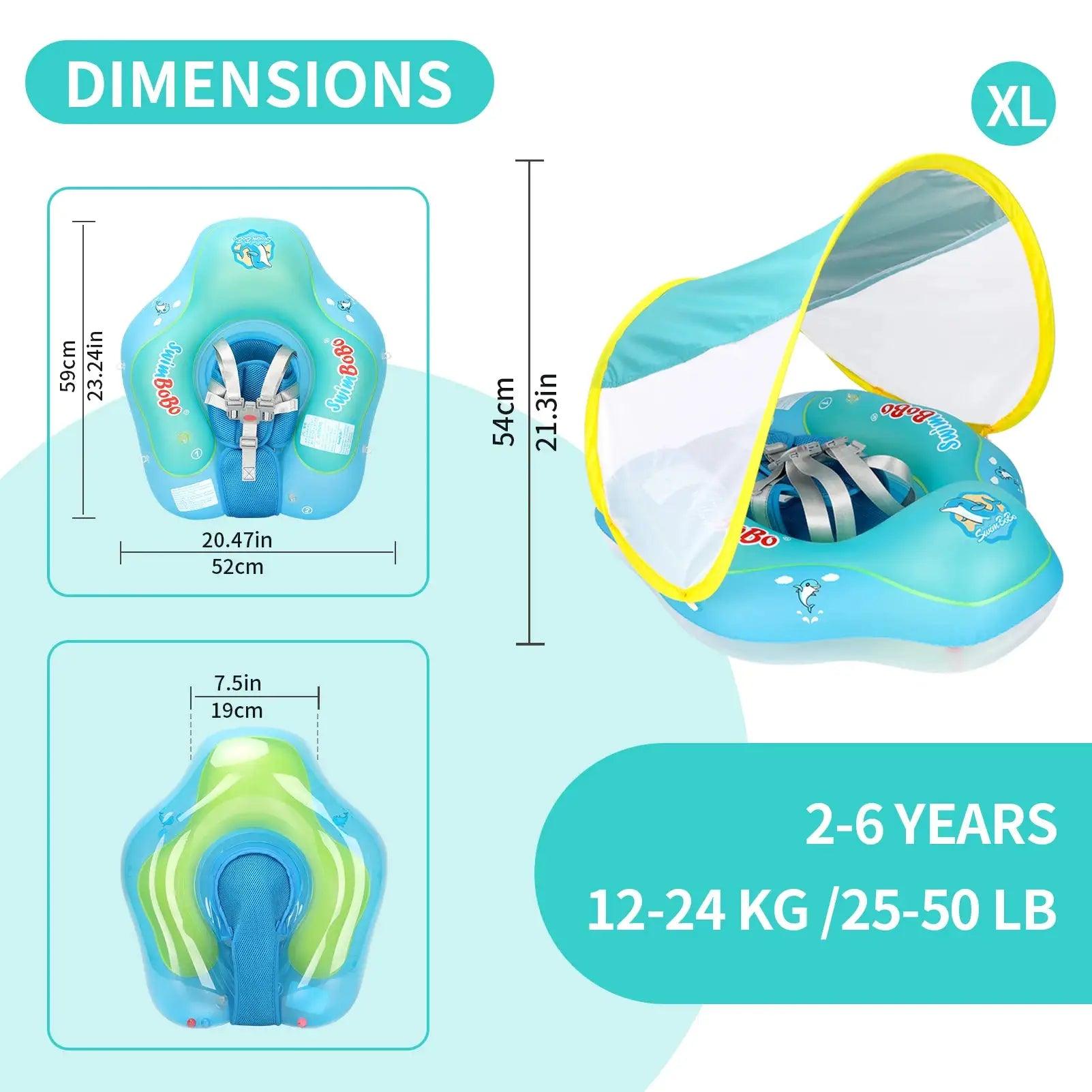  Swimbobo Baby Inflatable Swim Ring With Safety Mesh -  ToylandEU™