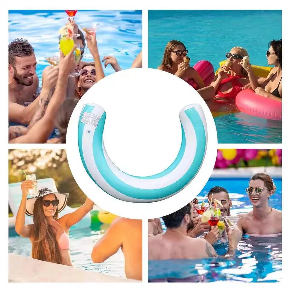 Inflatable Swimming Ring | Striped Arch | Toylandeu™