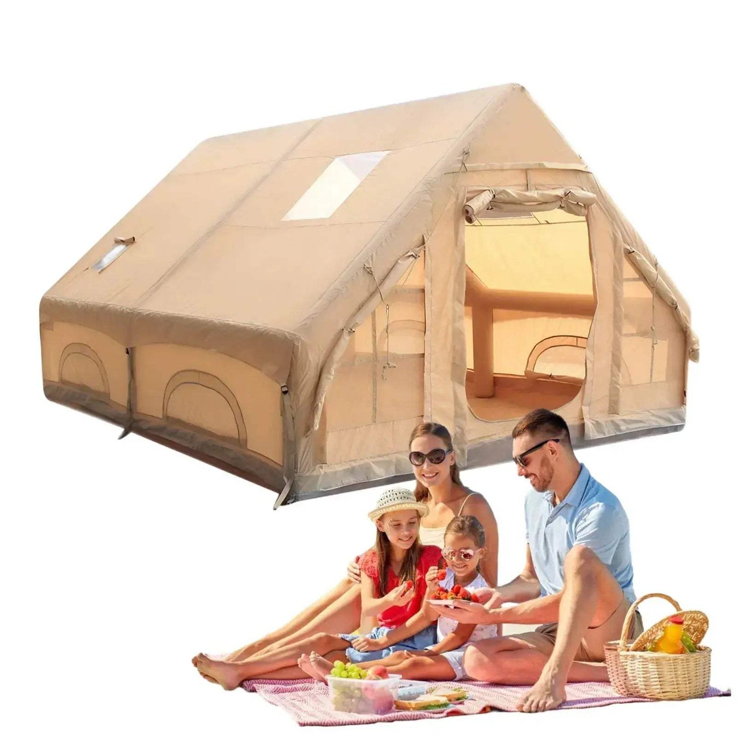 Inflatable Tent With Skylight Easy Setup For Camping - ToylandEU
