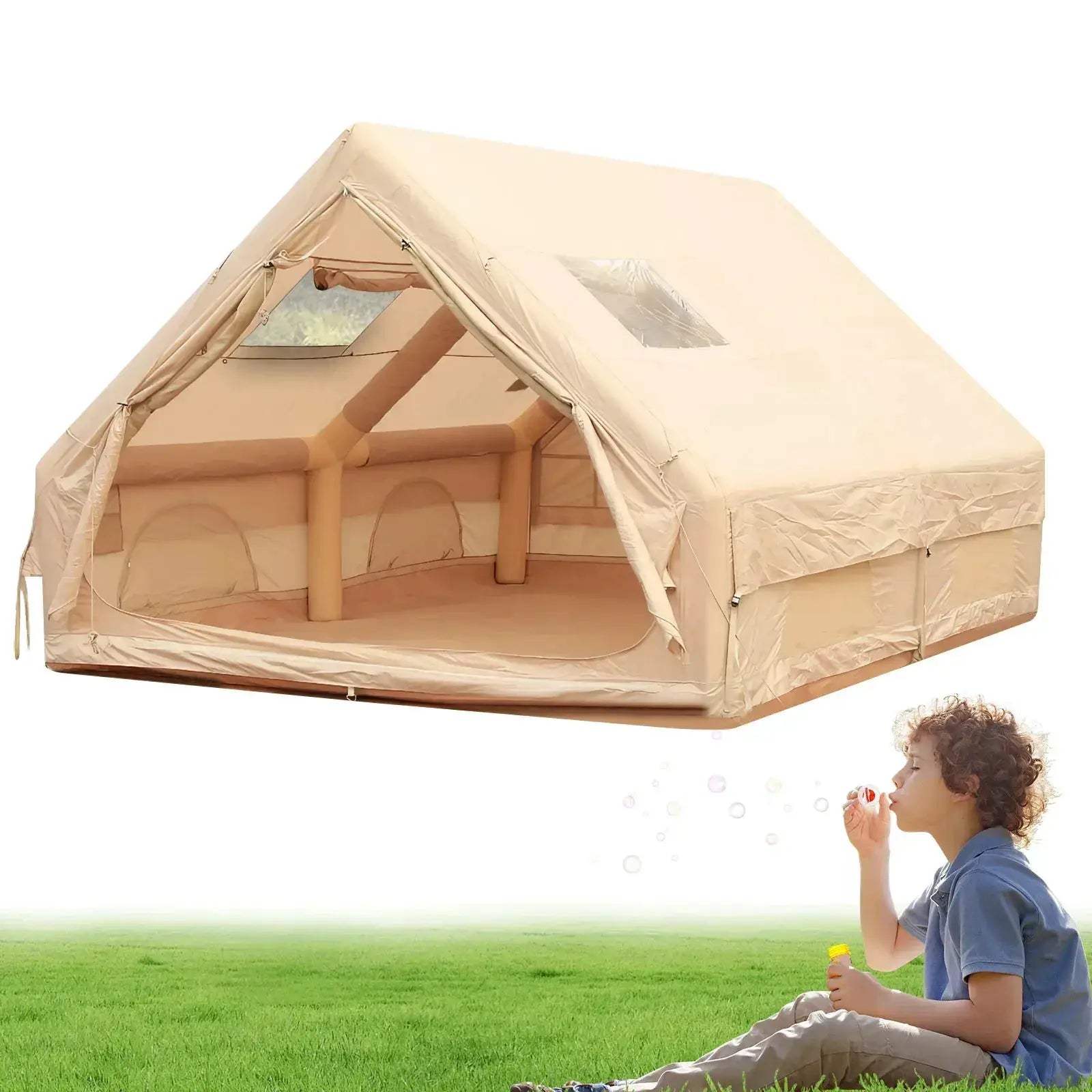 Inflatable Tent With Skylight Easy Setup For Camping - ToylandEU